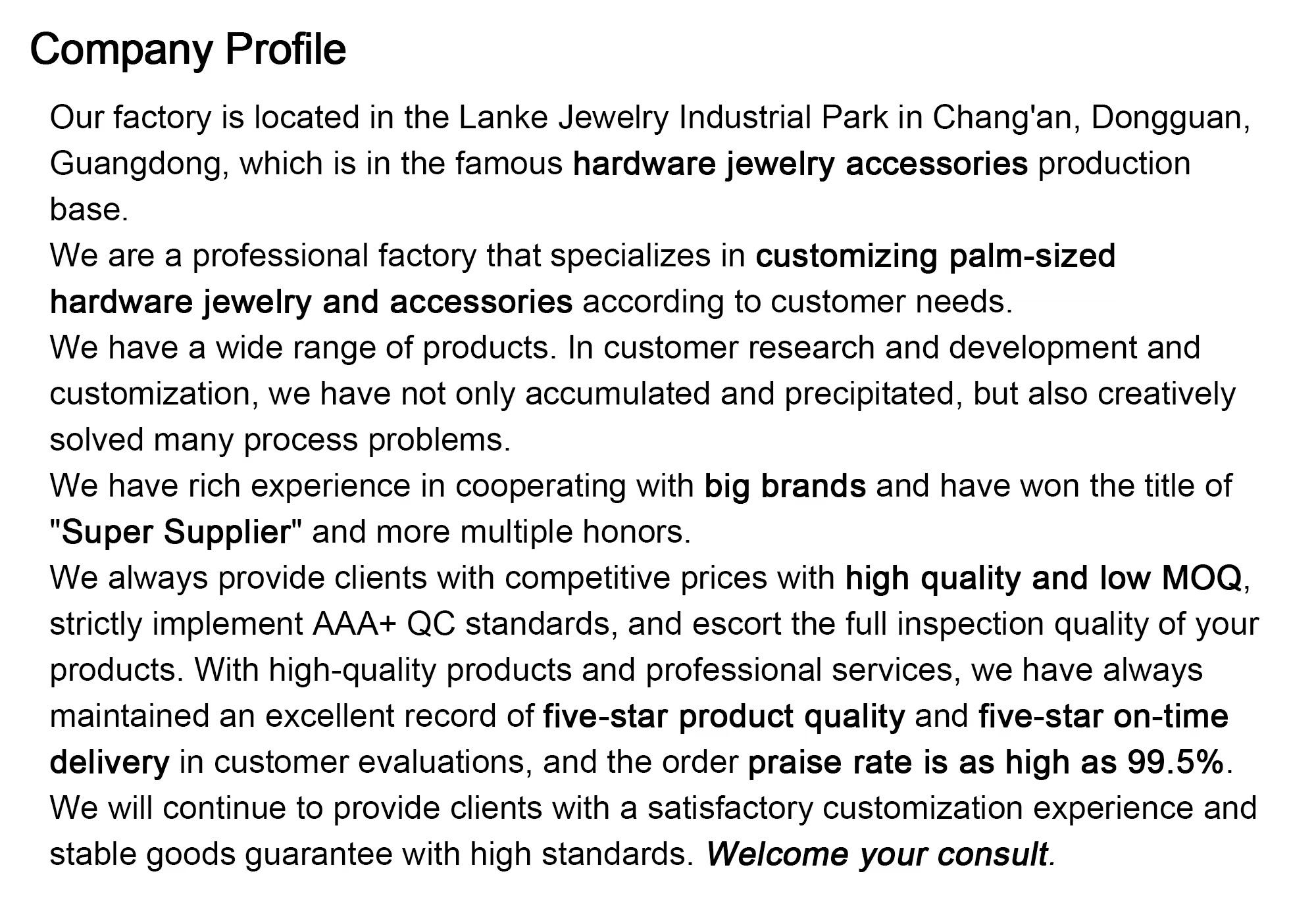 Jialin jewelry