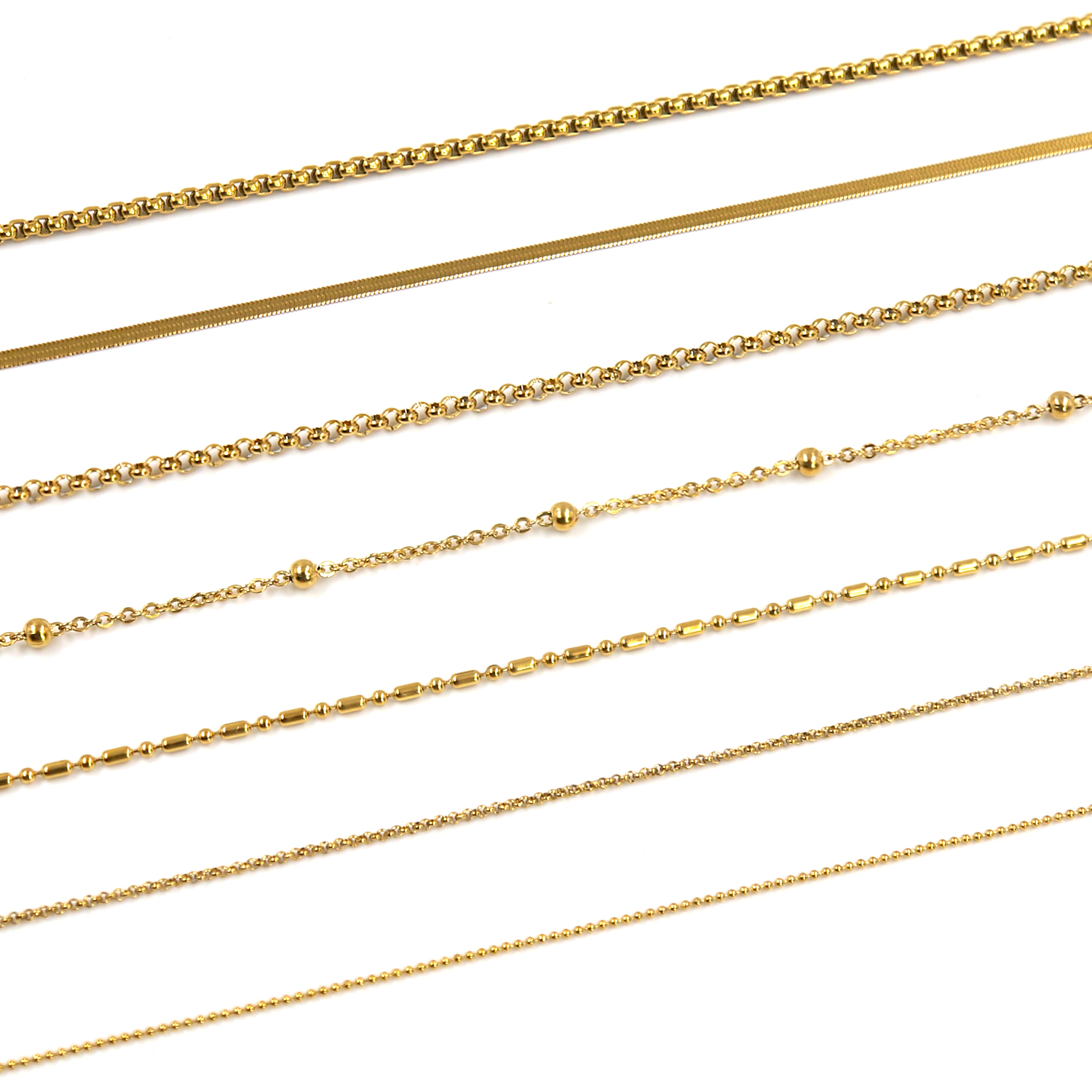 Stainless Steel bead Chain for necklace