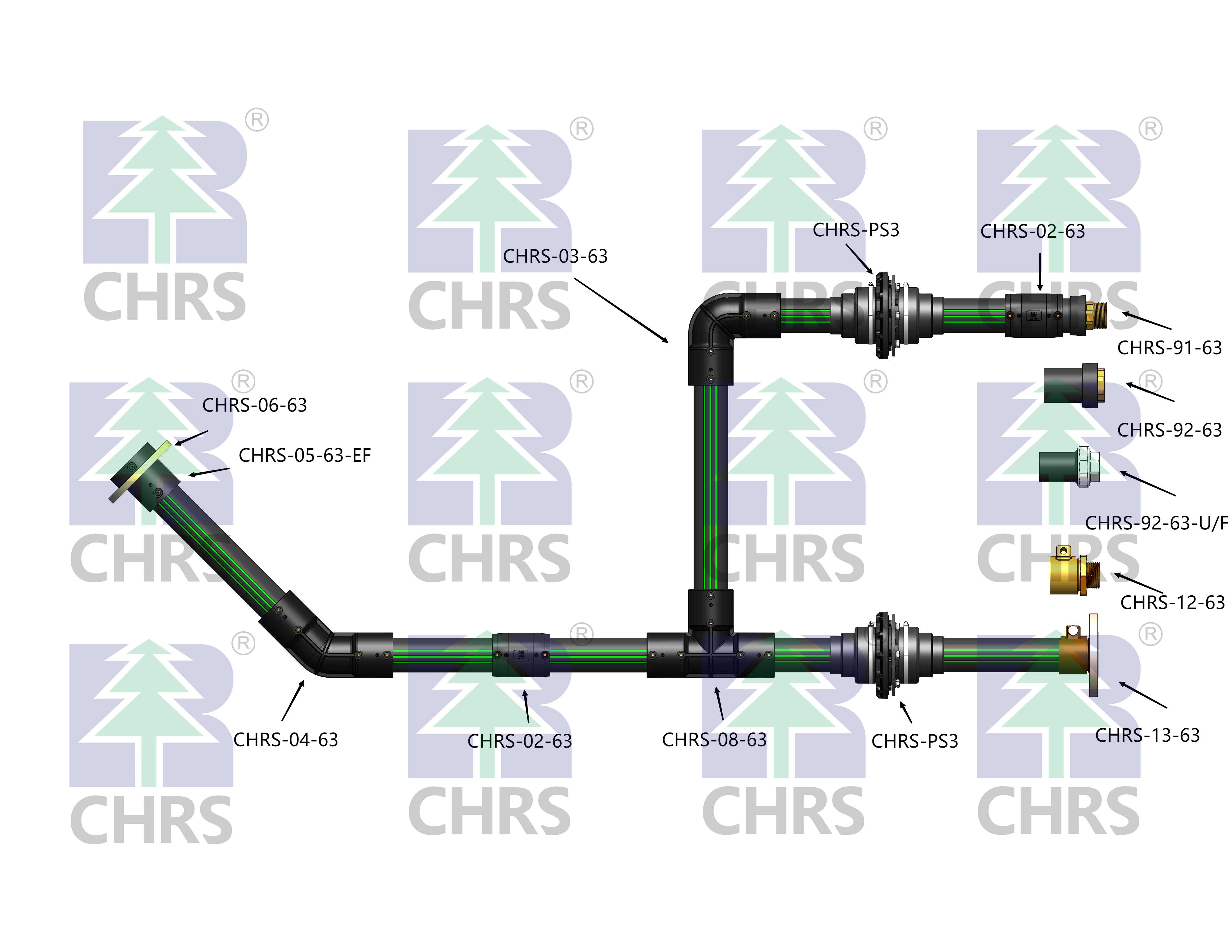 Single Wall Conductive Pipe