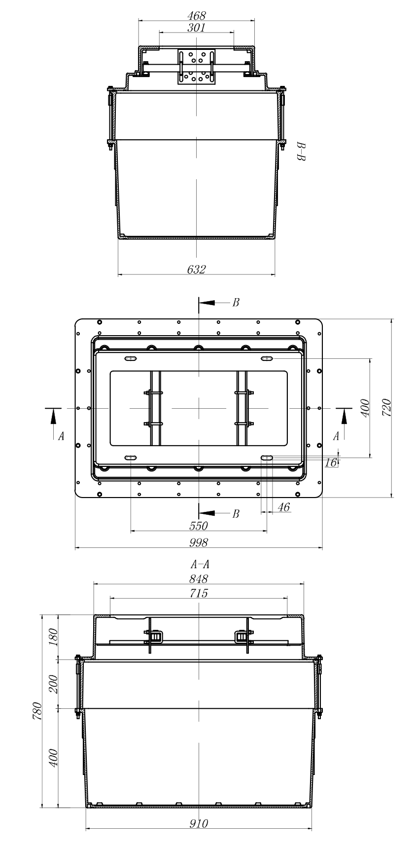 SMC Dispenser Sump