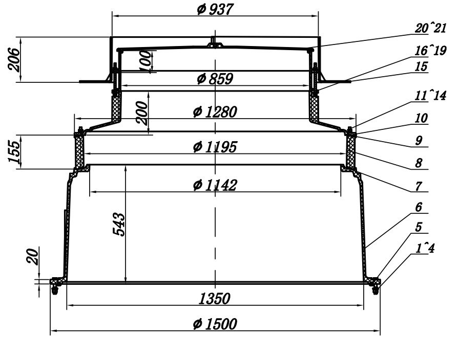 SMC Tank Sump