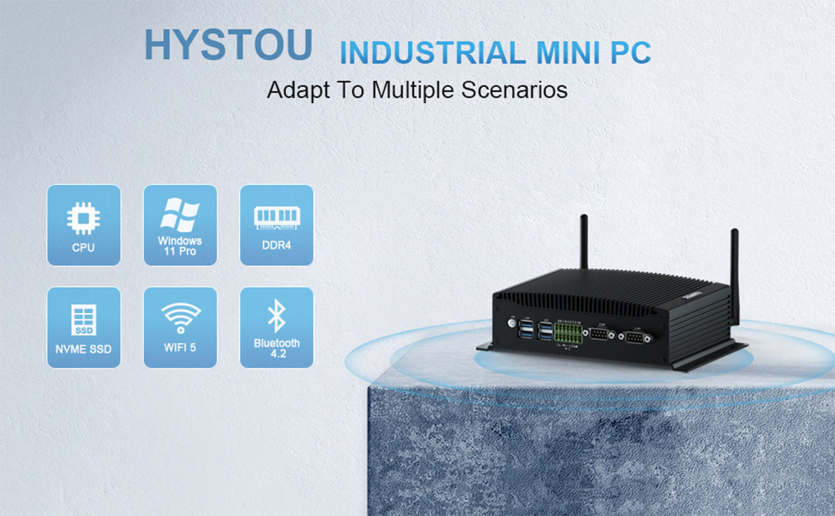 Core i7-8750H搭載ファンレスミニPC（HYSTOU）お譲りします