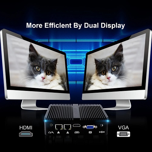 【sunhills141】パソコン周辺 Skynew ミニパソコン 小型PC ファンレス 静音 Intel i3-8145U