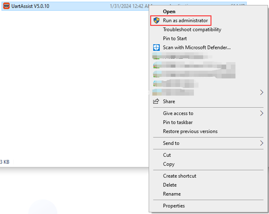 Mini computer serial port selfloop test steps under Windows system