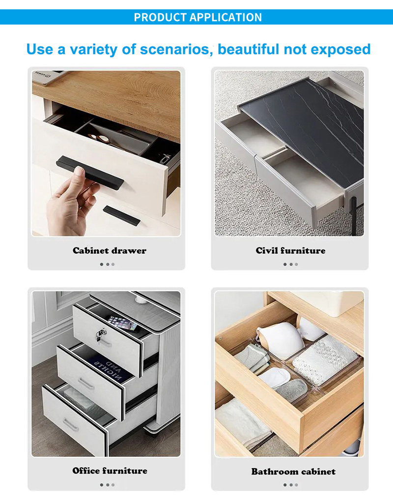 push to open drawer slides