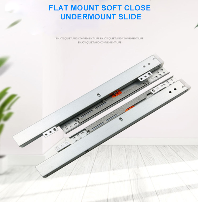 floor mounted drawer slides