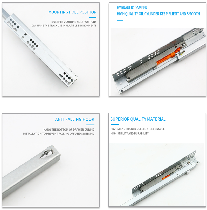 15 undermount drawer slides