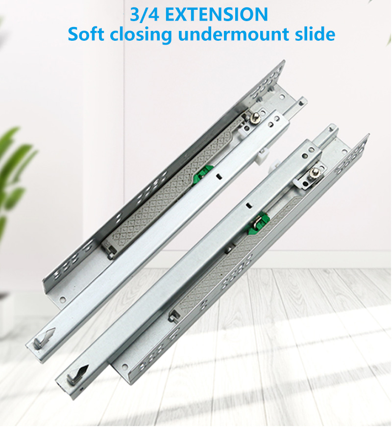 two-way undermount drawer slides