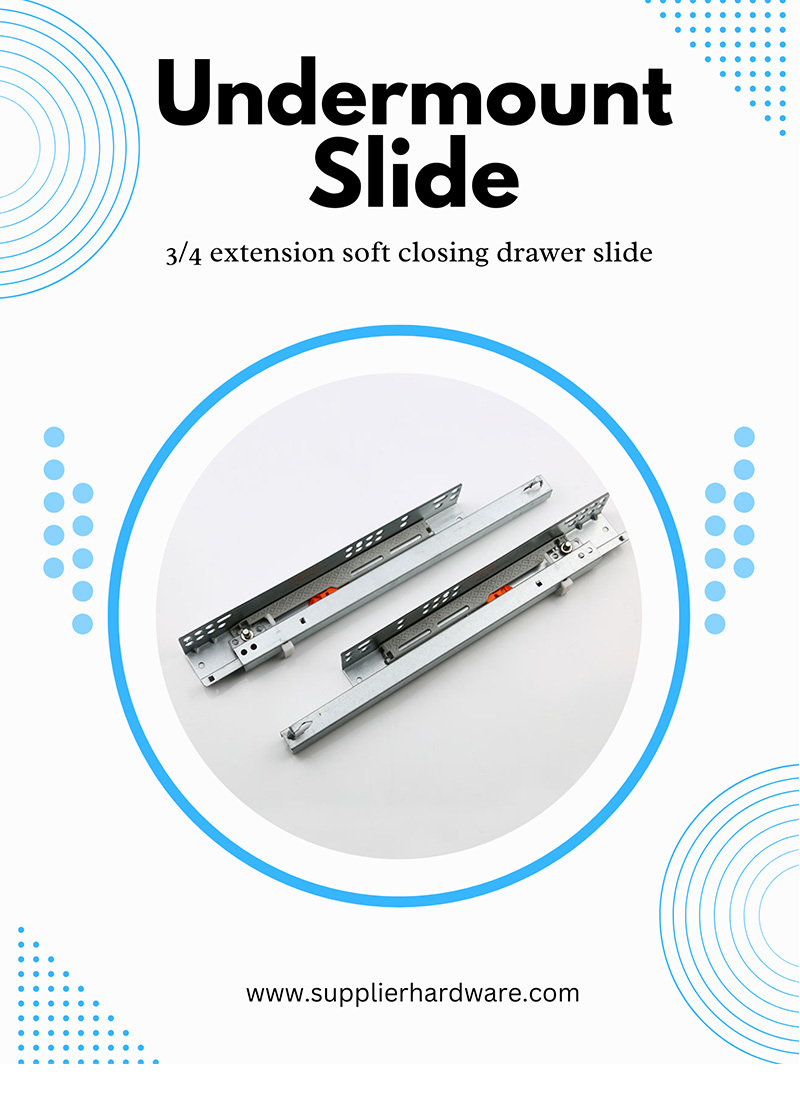 hidden drawer slides