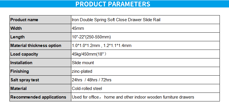 soft close drawer slides side mount