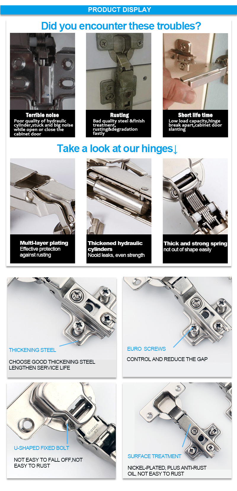 kitchen cupboard door hinges