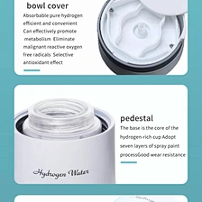 hydrogen water ionizer flask
