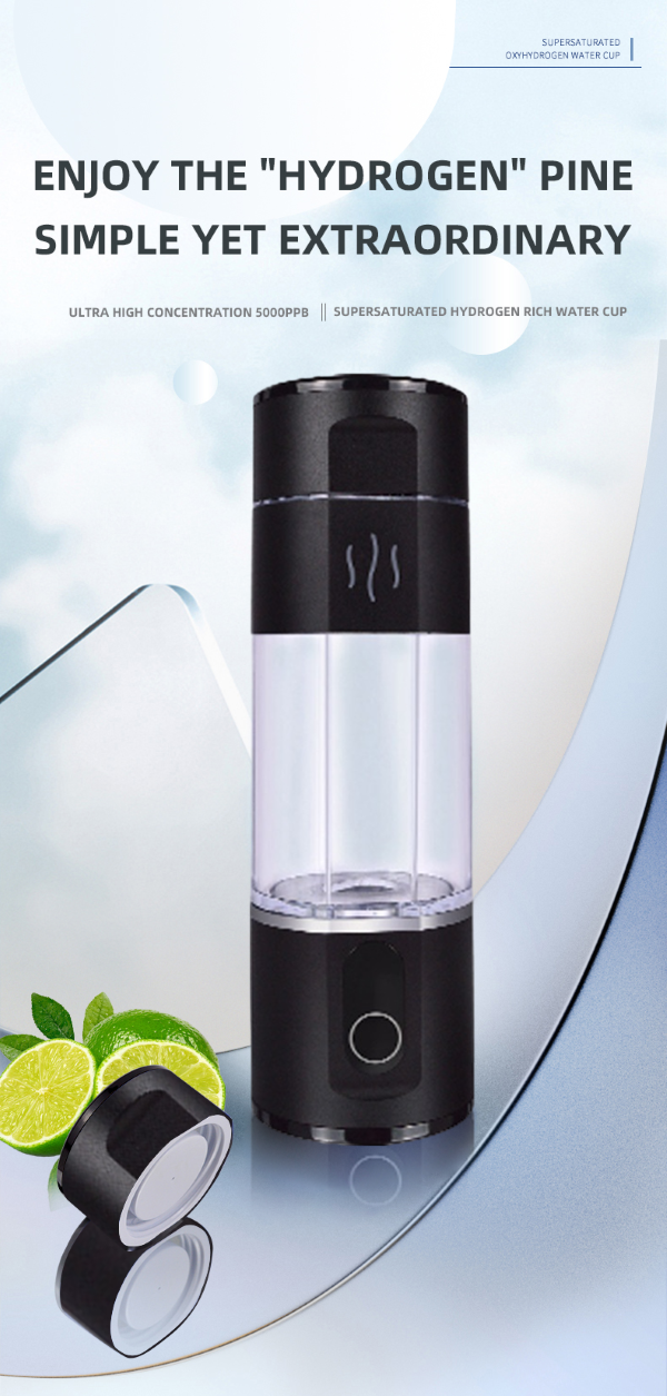 Hydrogen water bottle