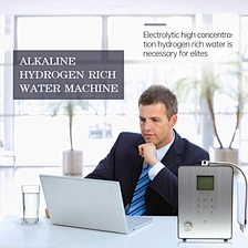 hydrogen water ionizer