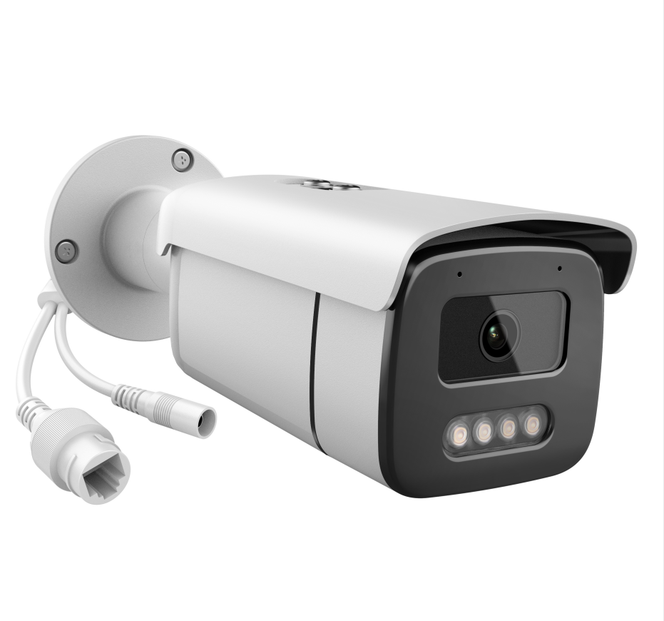 8MP Sony Lens Full color Fixed Bullet Network Camera HIK NVR Compatible
