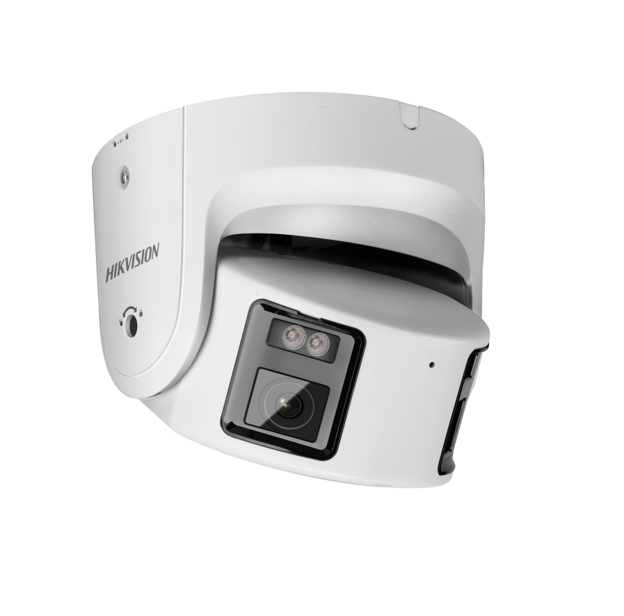 HIK Original Dual lens 180 degree view DS-2CD2387G2P-LSU/SL 24/7 Colorful Imaging 8 MP ColorVu Panoramic Camera Sound&Light Alarm