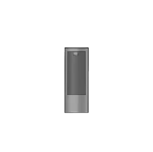 Integrated town lighting pole