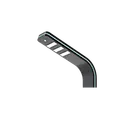 Integrated municipal lighting pole