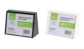 Triangle-Shape Card Stand-A8