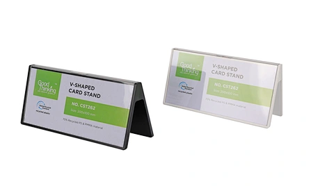 V-Shape Card Stand-200x100