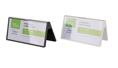 V-Shape Card Stand-150x80