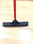 broom and squeegee
