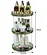 360 rotating makeup organizer