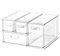 drawer organizer stackable