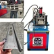 Punching hole shutter door forming line