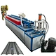 Punching hole shutter door forming line
