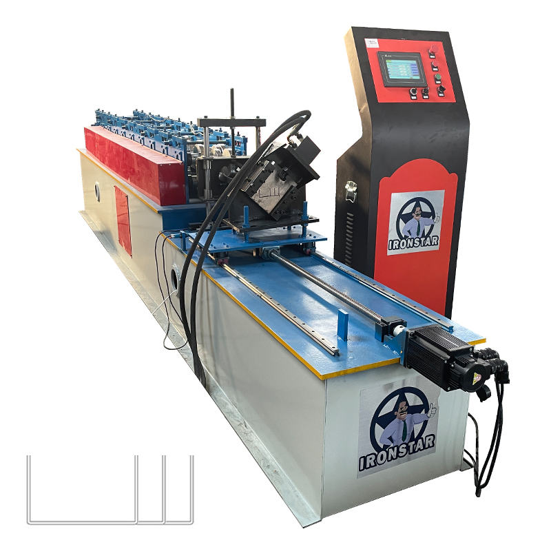 3 size in 1 U channel roll forming machine for Senegal