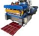 Step tile roll forming machine
