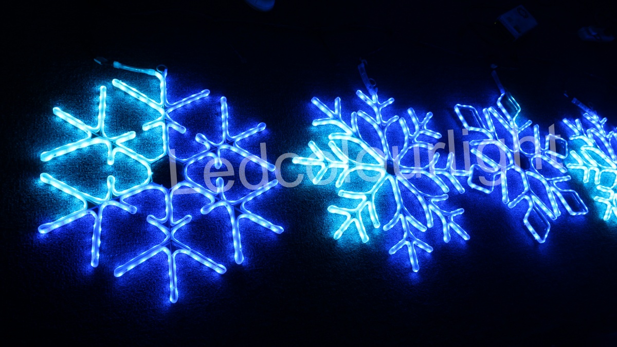 christmas snowflake lights