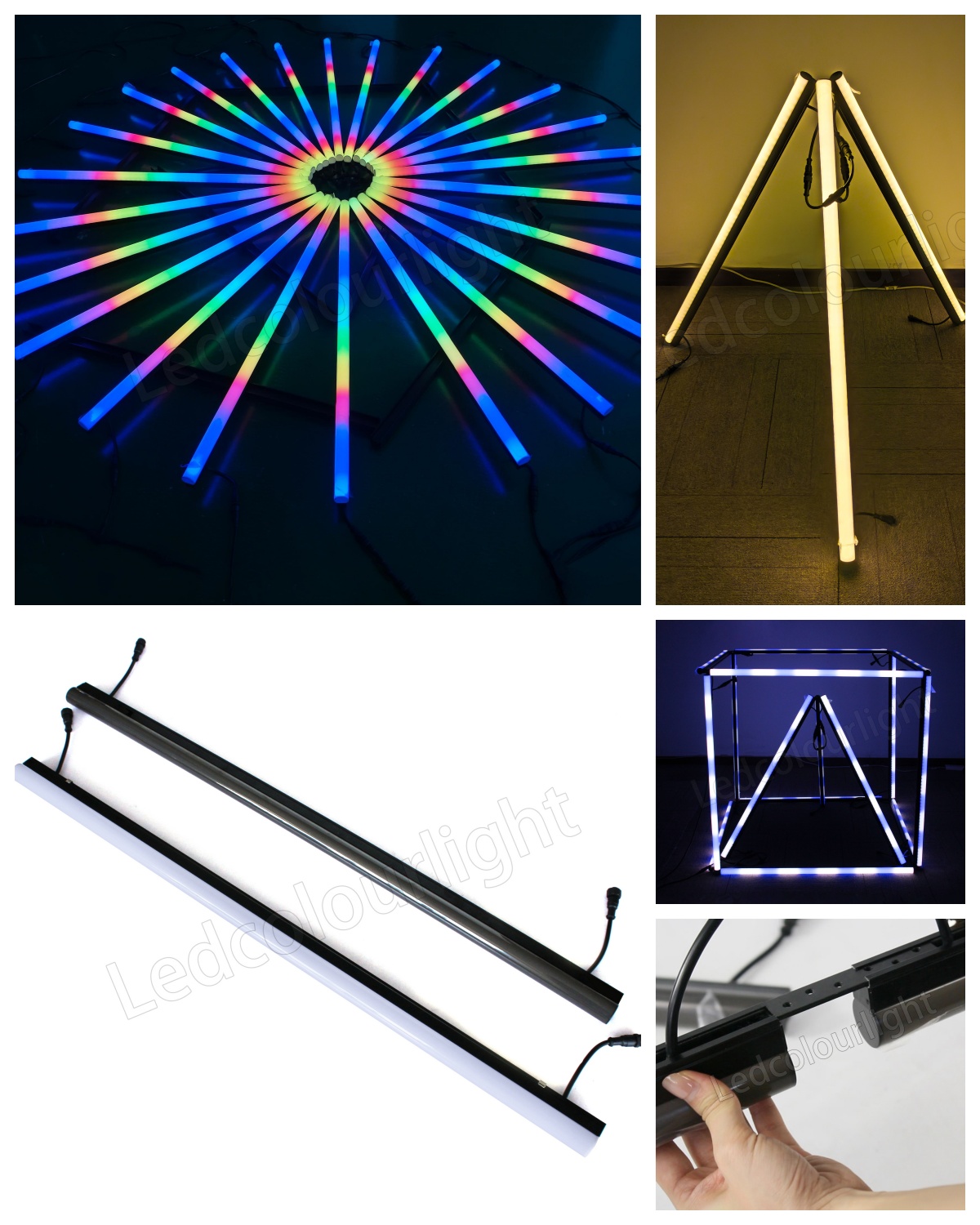 colour changing led tube light