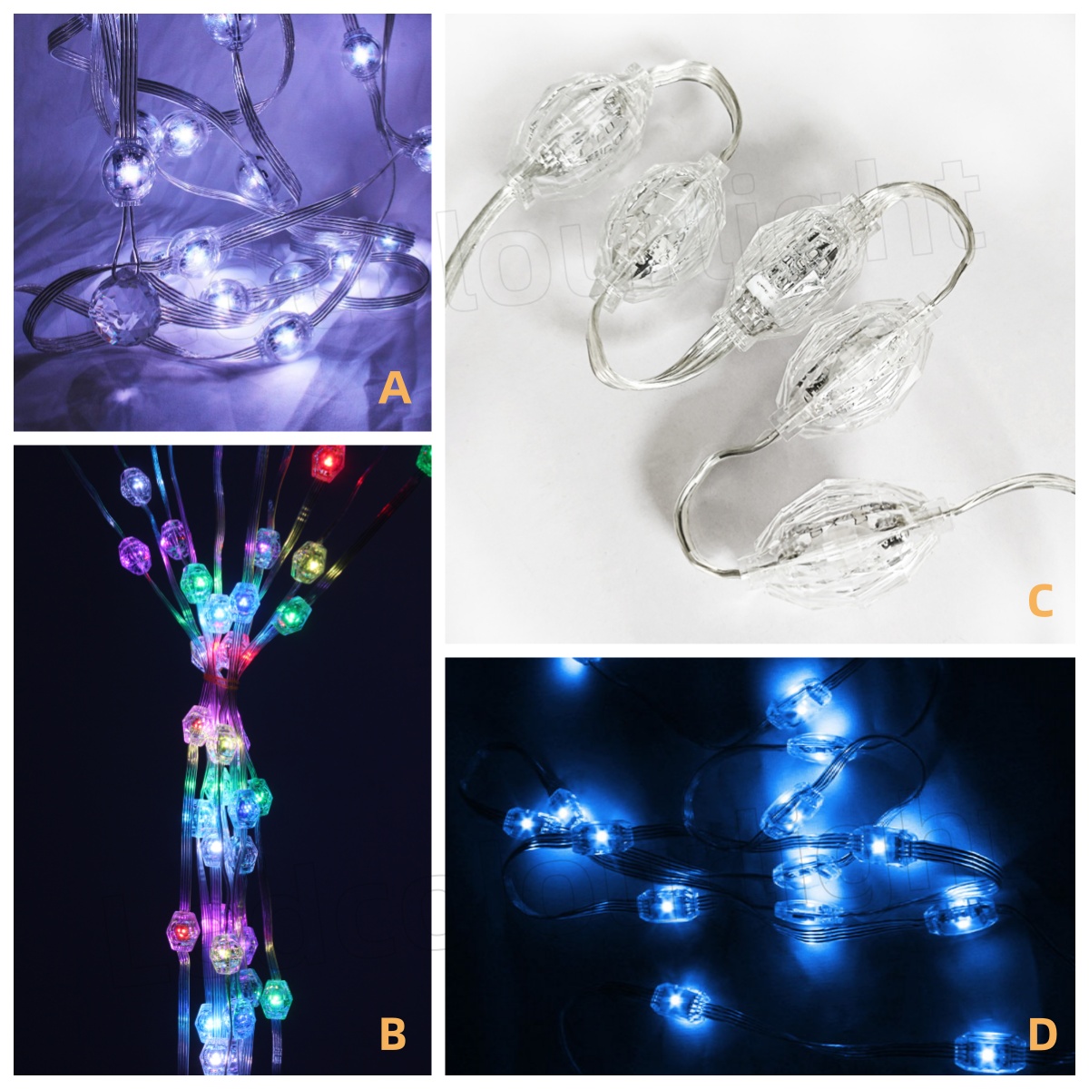 led curtain lights