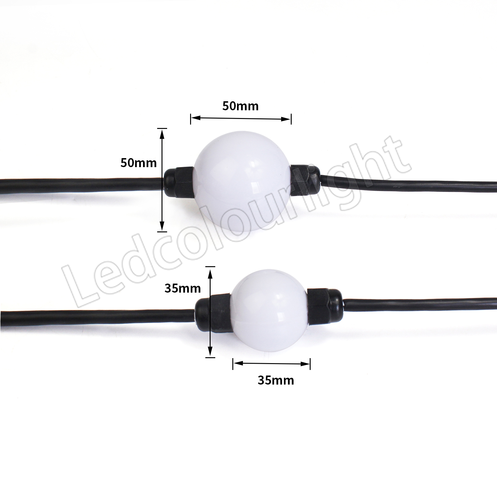 programmable rgb led 3d ball light