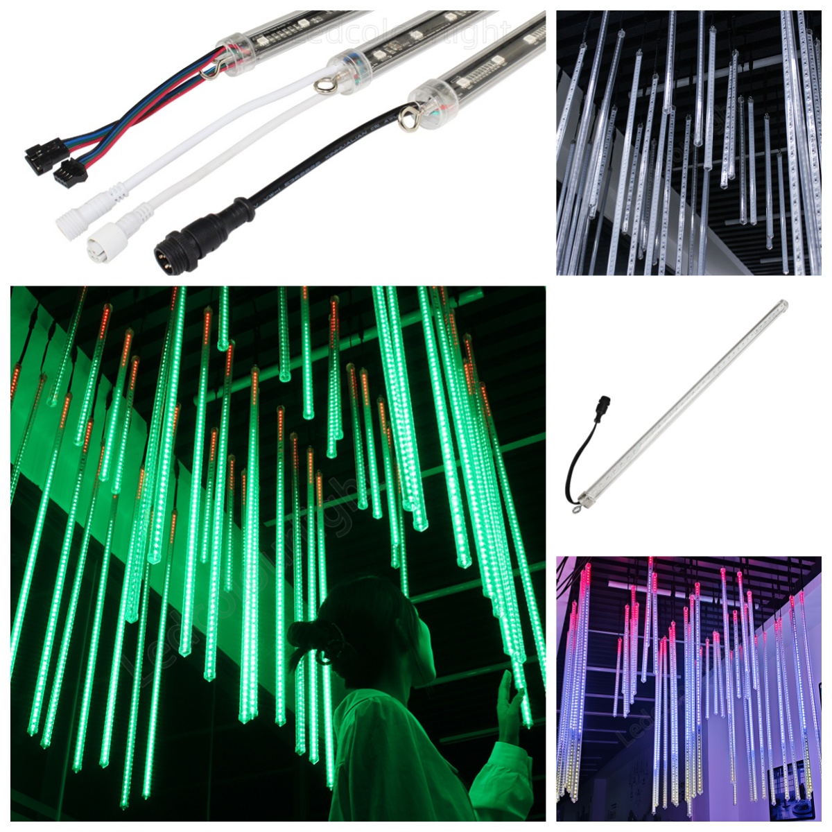 falling led lights
