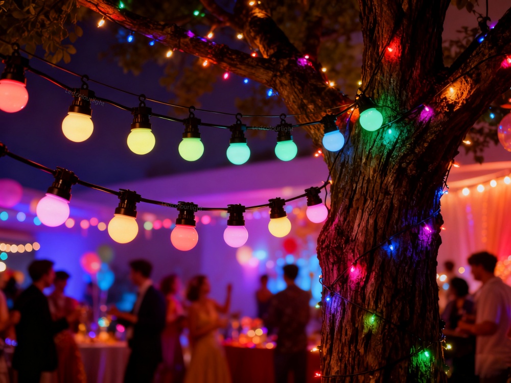 G50 rgb bulb light strings