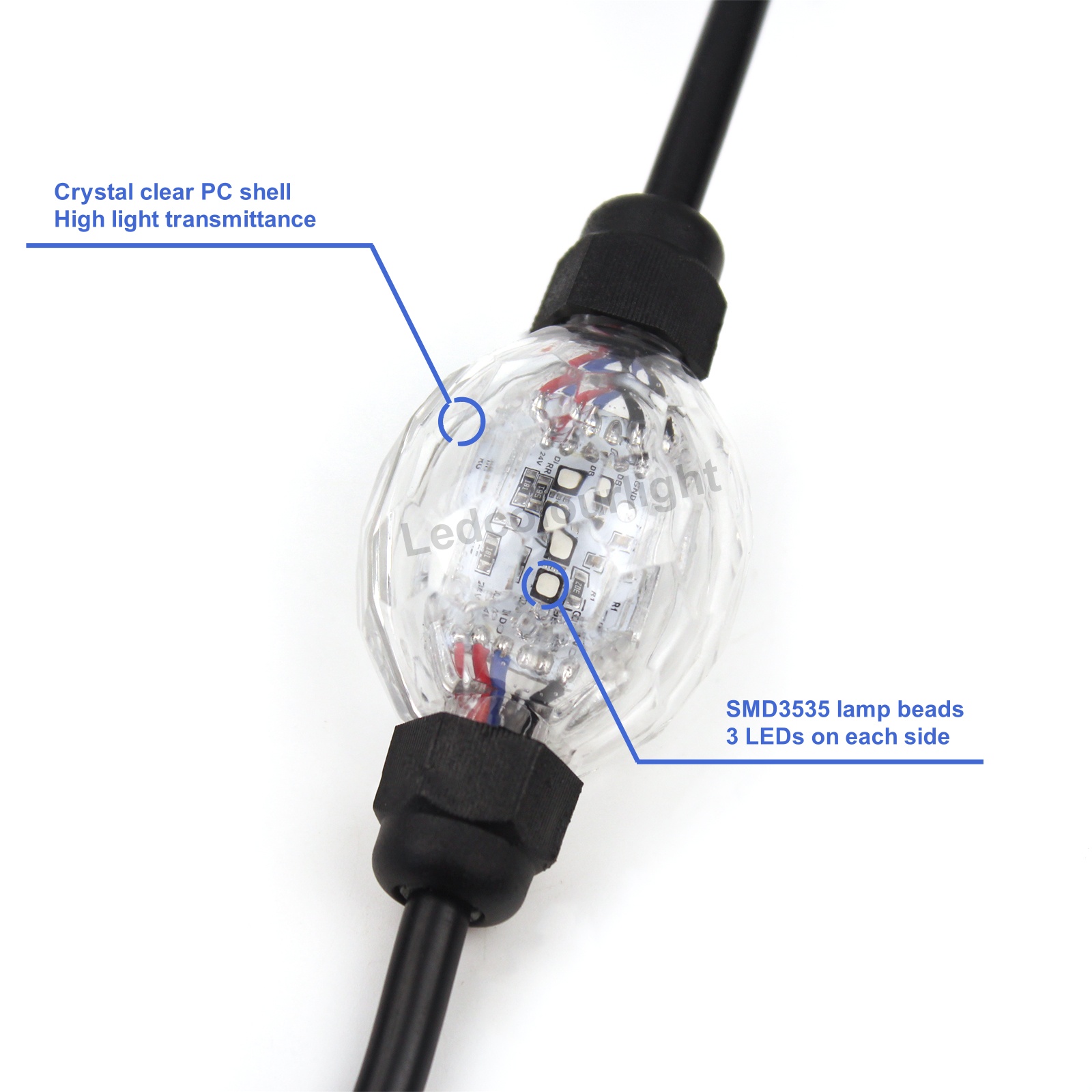 led crystal lamps