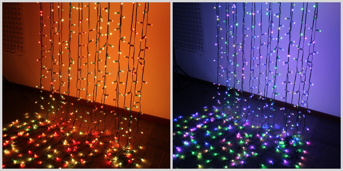 12mm 12v programmable rgb light string