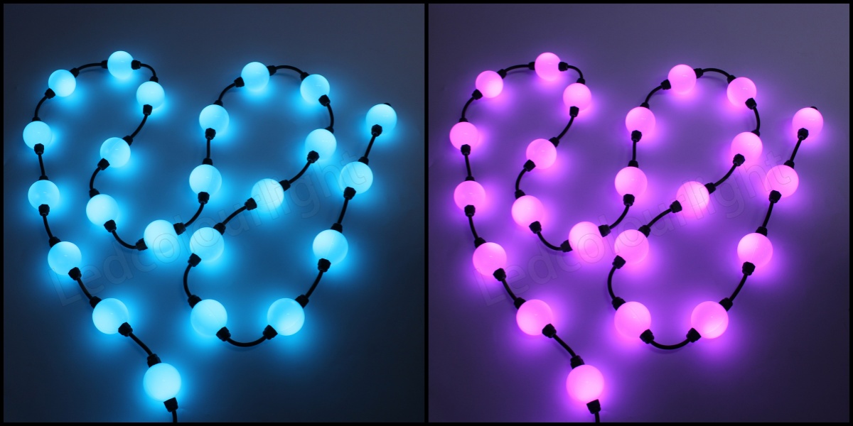 50mm pixel led christmas lights