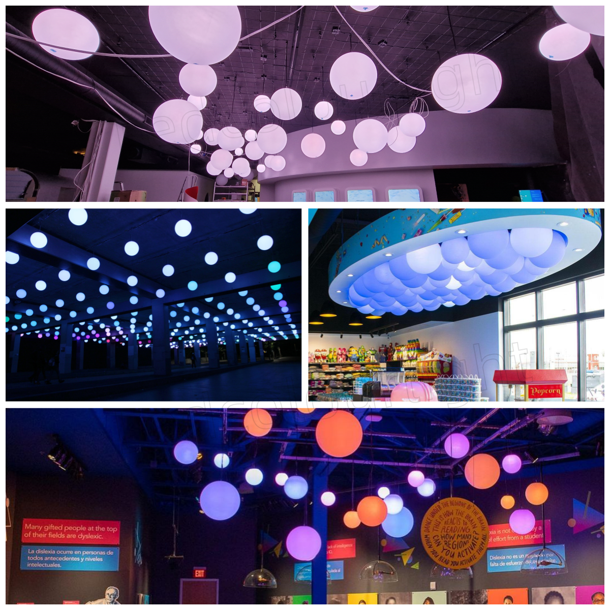 hanging ball lights outdoor