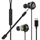 Upgrade your audio with our wired USB-C earbuds. Enjoy clear, high-quality sound and seamless connectivity with USB-C devices, perfect for music, calls, and entertainment on the go.