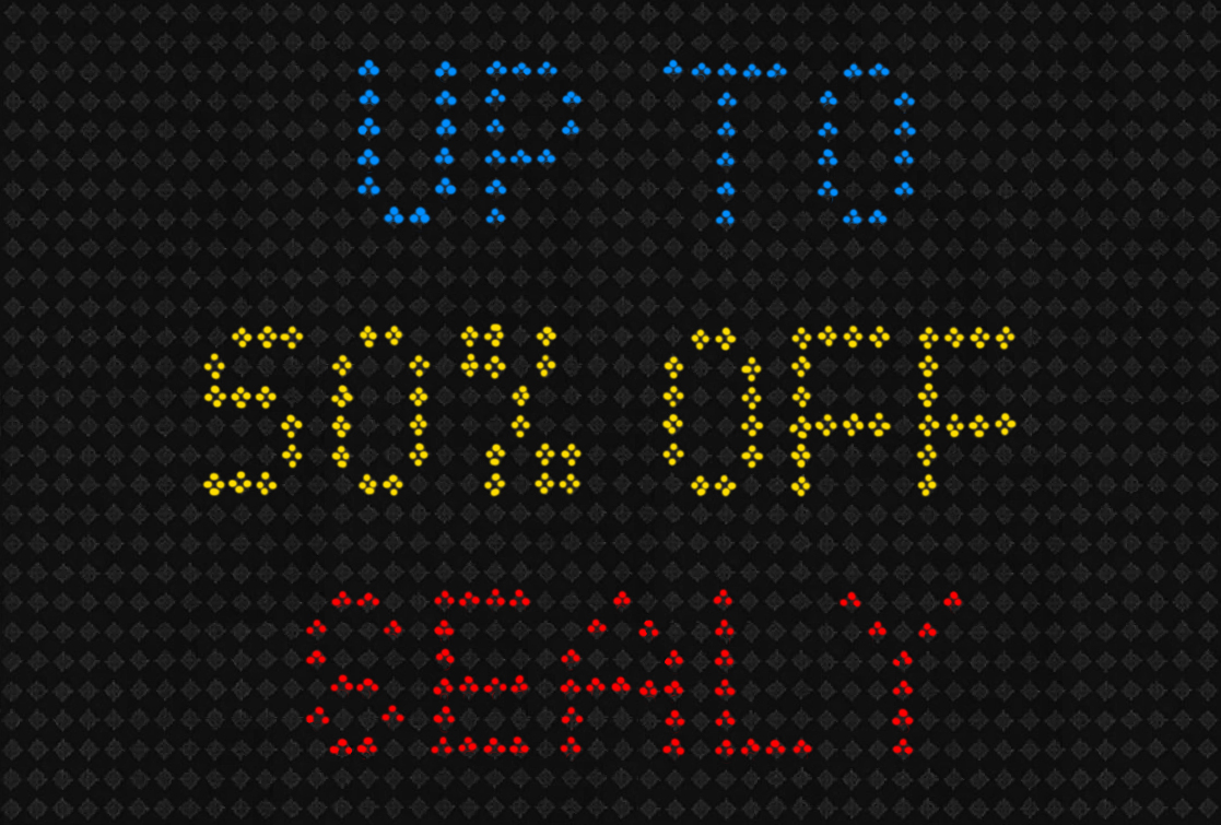 5 colour Variable Message Sign