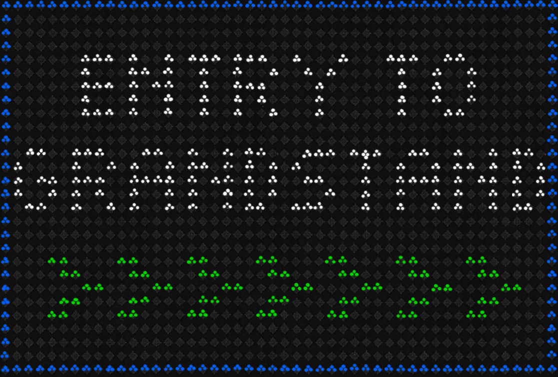 5 color message display
