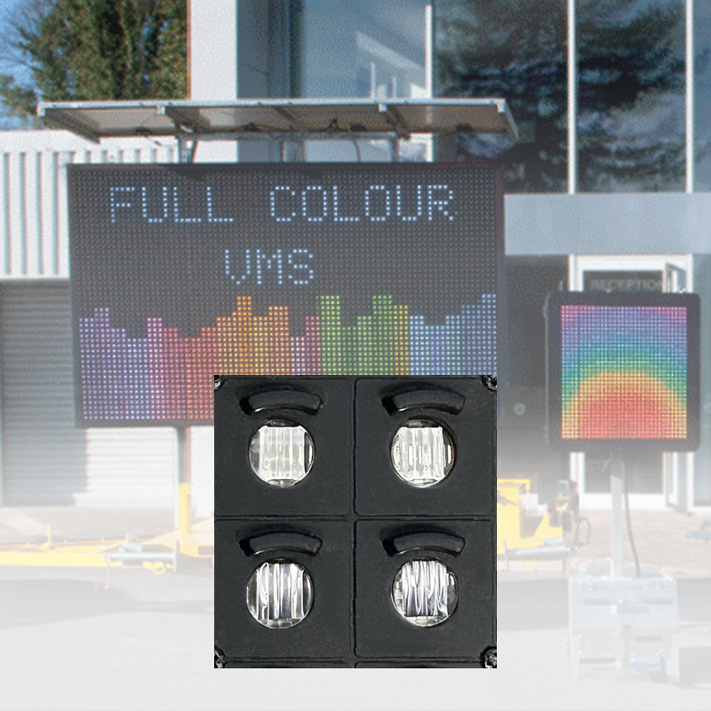 Full colour LED sign trailers