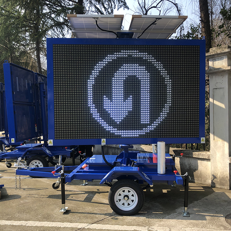 mobile variable traffic display screen