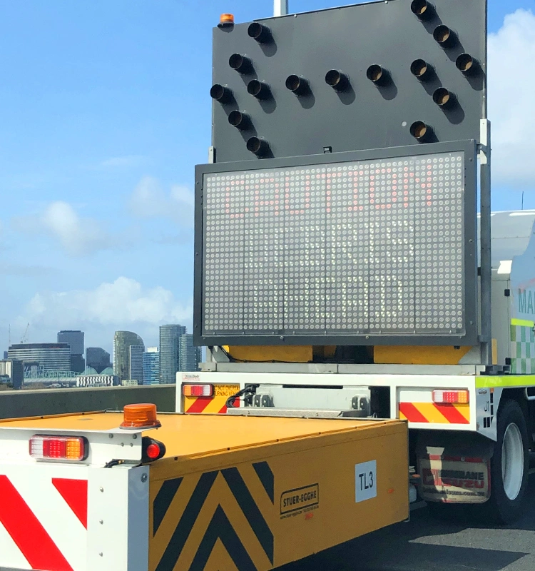 Truck Arrow Sign