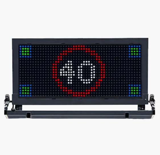 Mobile led trailer signs vms