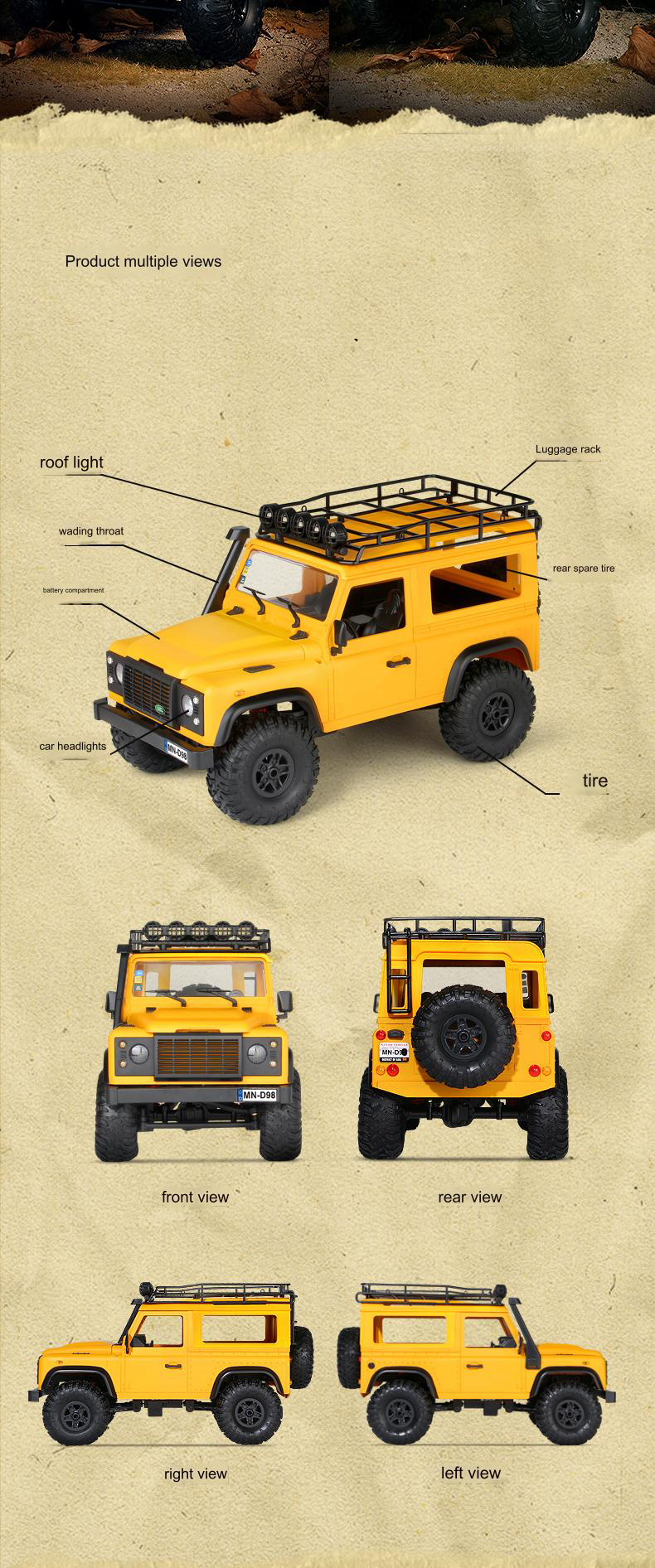 MN98 RC car
